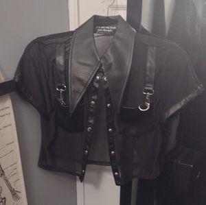 Dark Halo Crop Shirt